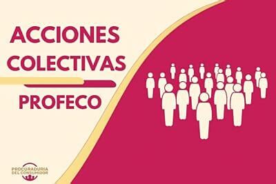 profeco citas|Acciones Colectivas 